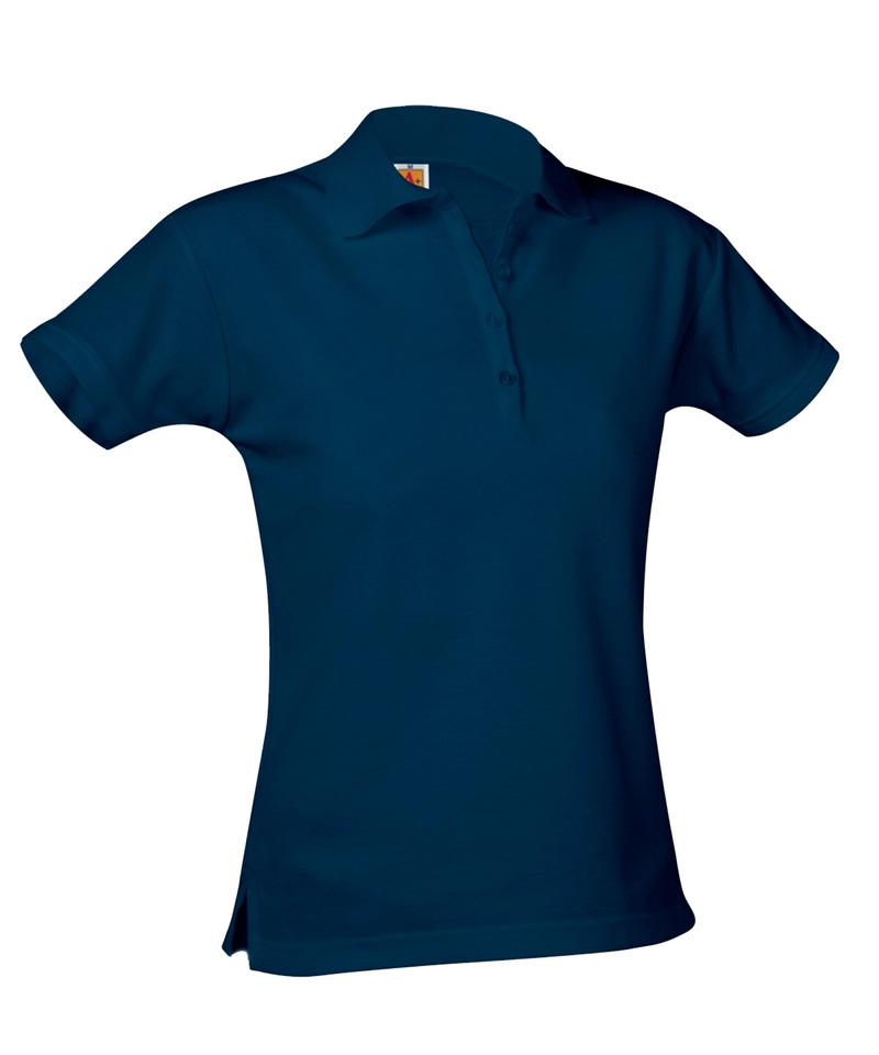 Product Image - A+ Female Embroidered Polo with Skinny Placket