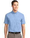 Port Authority Embroidered Men's Tall Short Sleeve Easy Care Shirt Thumb