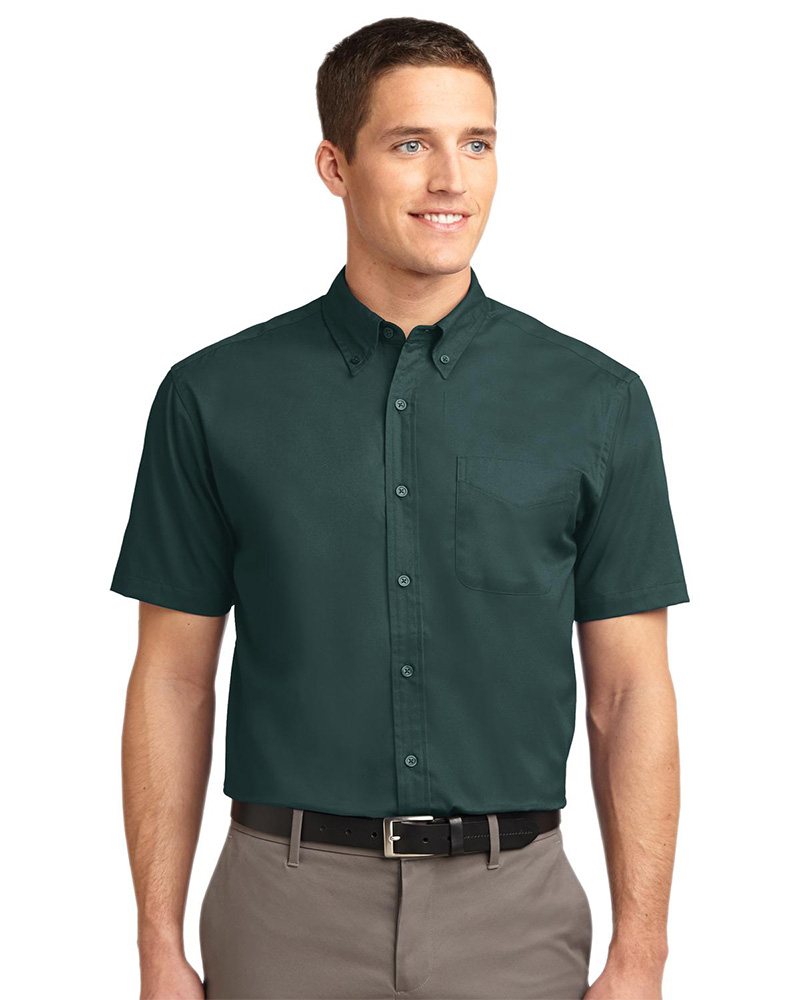 Port Authority Embroidered Men's Easy Care Short Sleeve Shirt