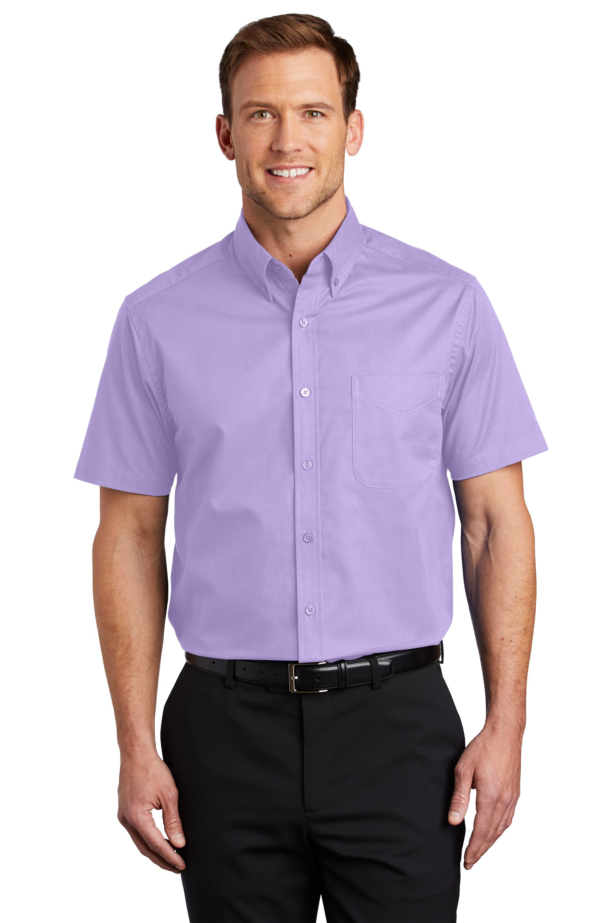 Port Authority Embroidered Men's Easy Care Short Sleeve Shirt
