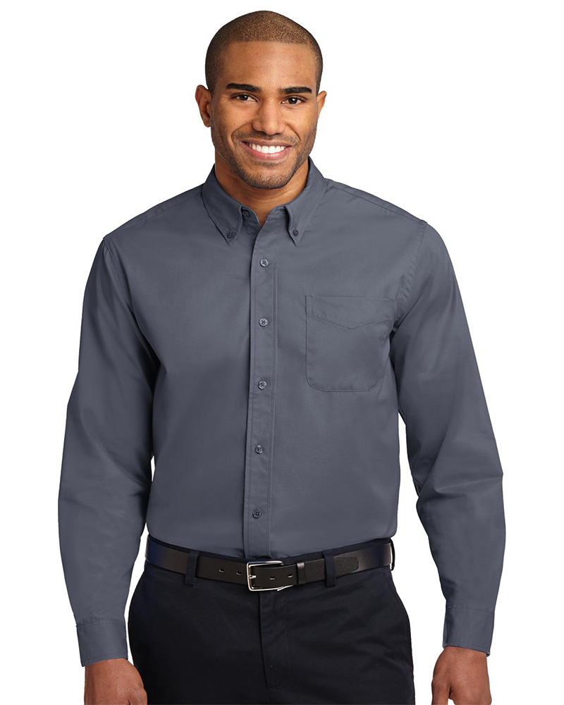 Port Authority Embroidered Men's Long Sleeve Easy Care Shirt