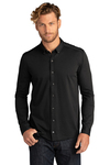 OGIO Embroidered Code Stretch Long Sleeve Button-Up Thumb