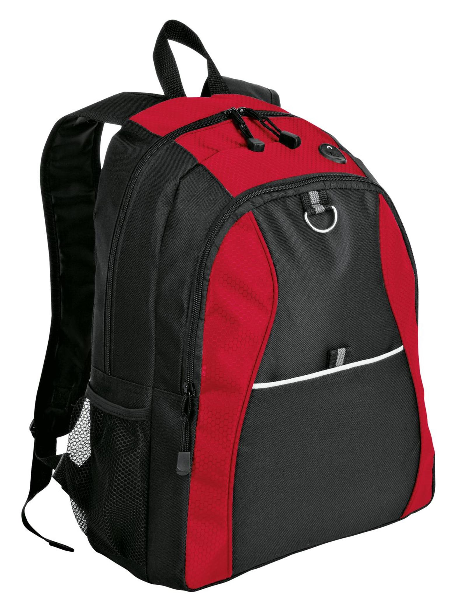 Port Authority Embroidered Contrast Honeycomb Backpack