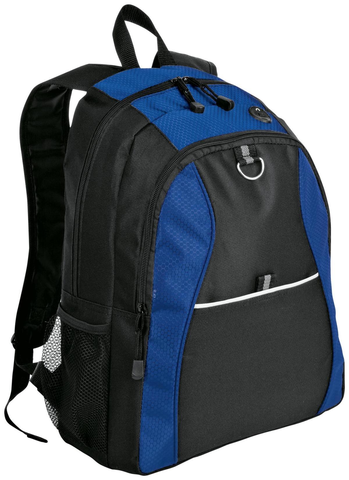 Port Authority Embroidered Contrast Honeycomb Backpack