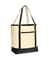 Port Authority Embroidered Large Canvas Boat Tote Thumb