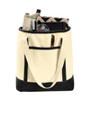 Port Authority Embroidered Large Canvas Boat Tote Thumb