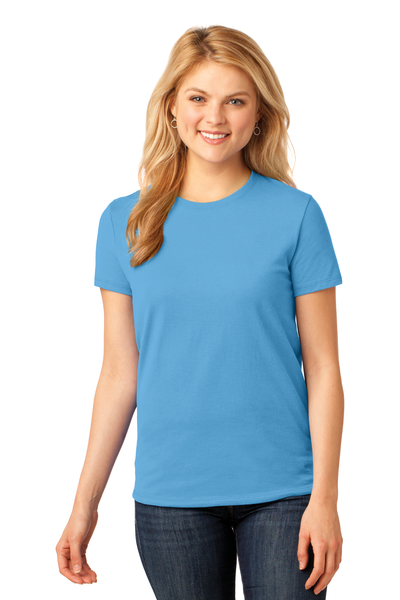 Port & Company Embroidered Women's Core Cotton Tee