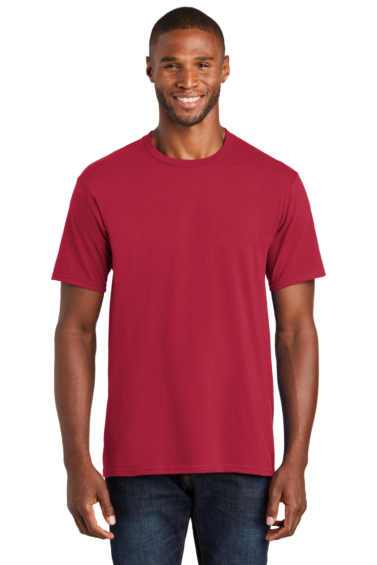 Port & Company Printed Men's Fan Favorite Tee | T-Shirts - Queensboro
