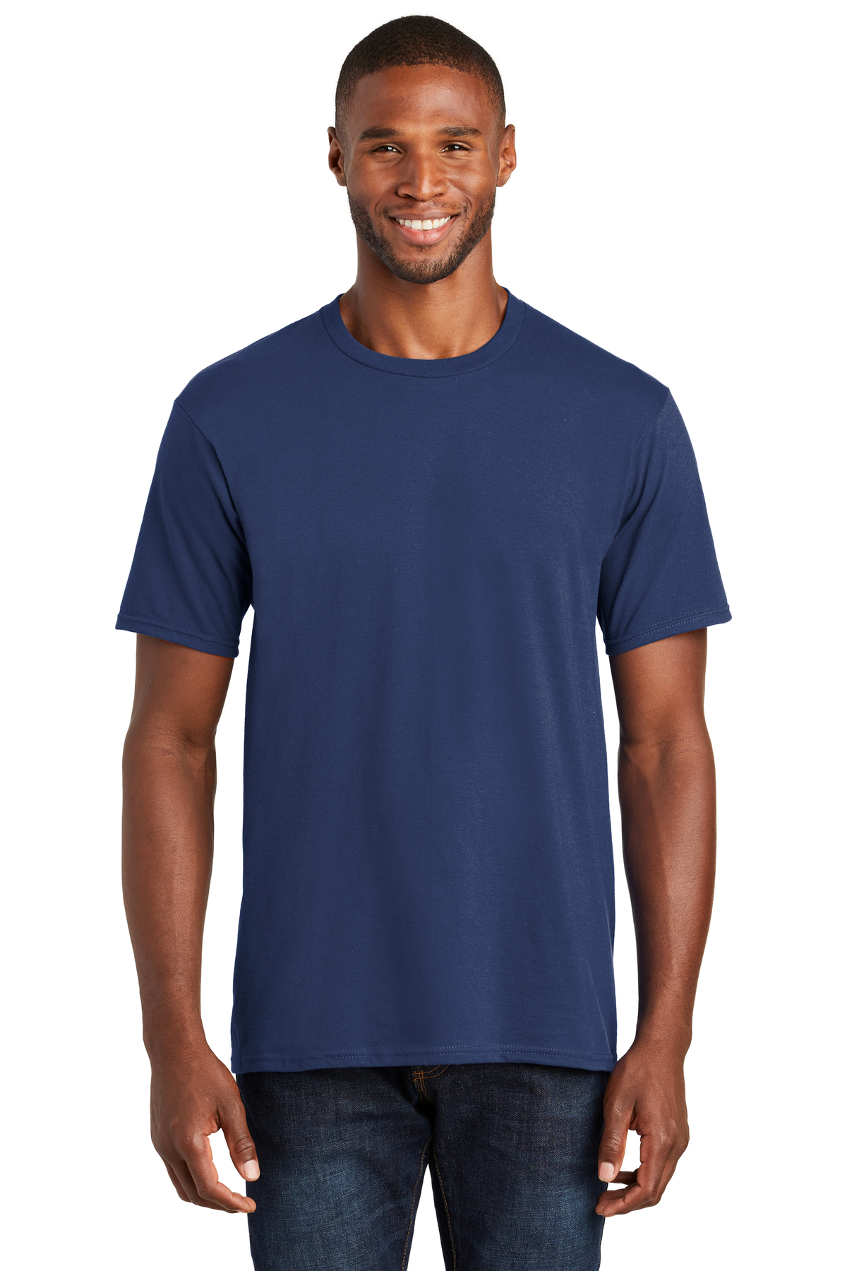 Port & Company Printed Men's Fan Favorite Tee | T-Shirts - Queensboro