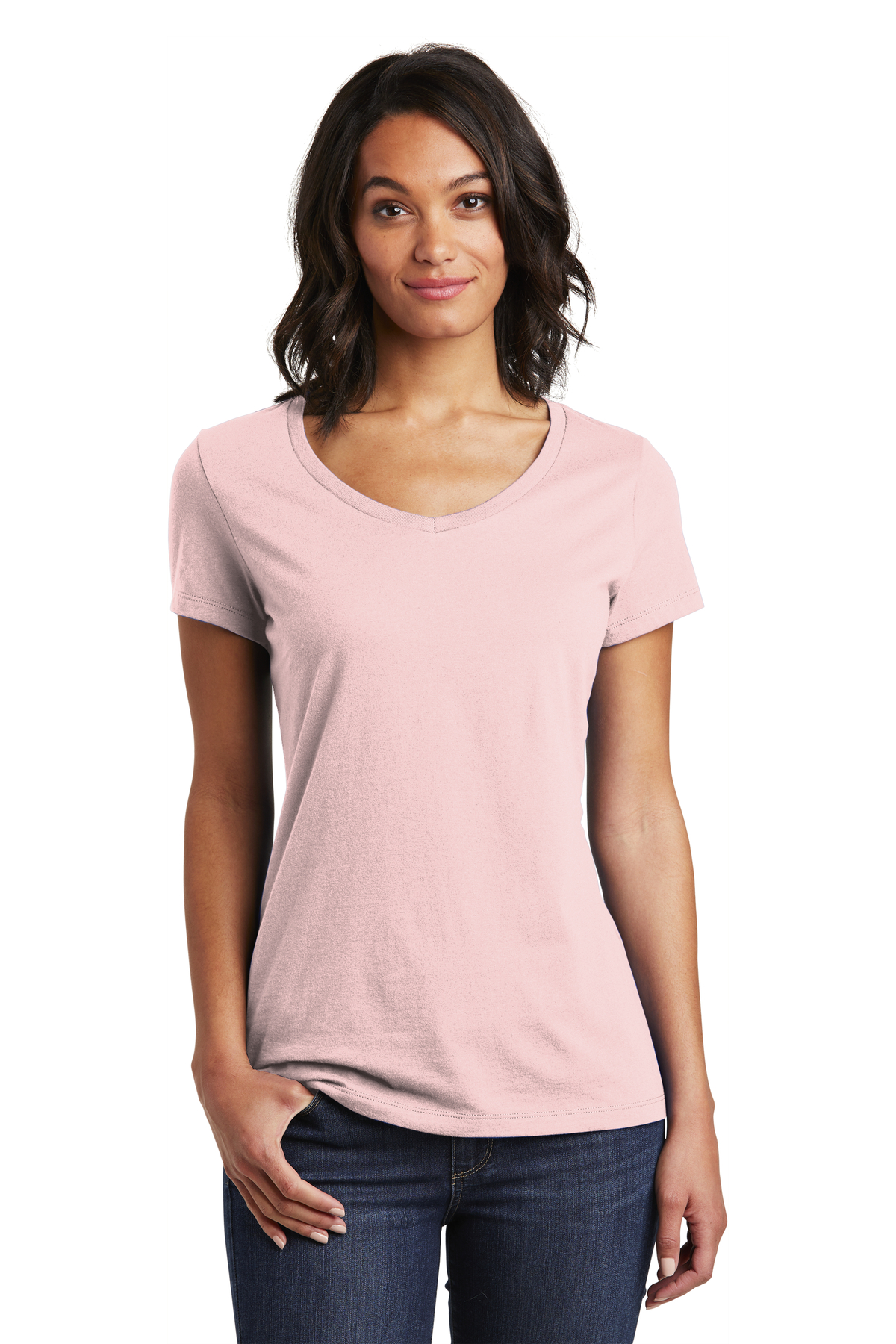 District Embroidered Women's Very Important Tee V-Neck | T-Shirts ...