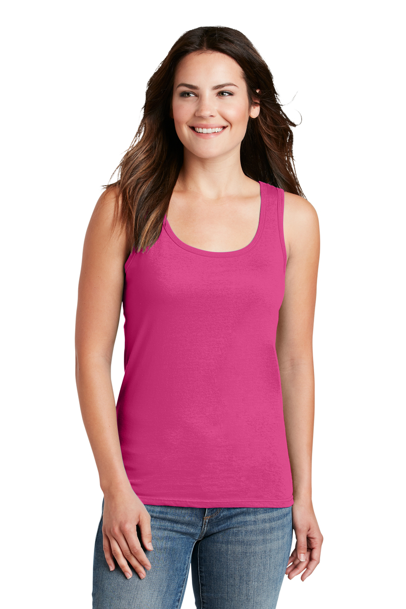 Product Image - Anvil Embroidered Women's 100% Combed Ring Spun Cotton Tank Top