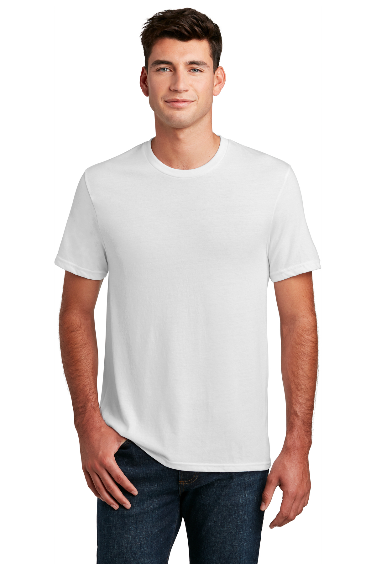 District Embroidered Men's Perfect Blend Tee