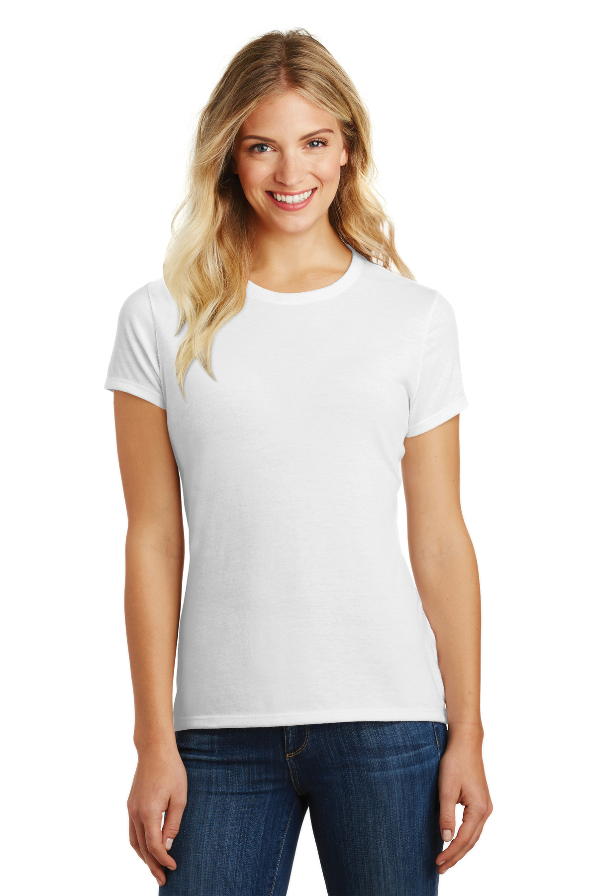 District Embroidered Women's Perfect Blend Tee