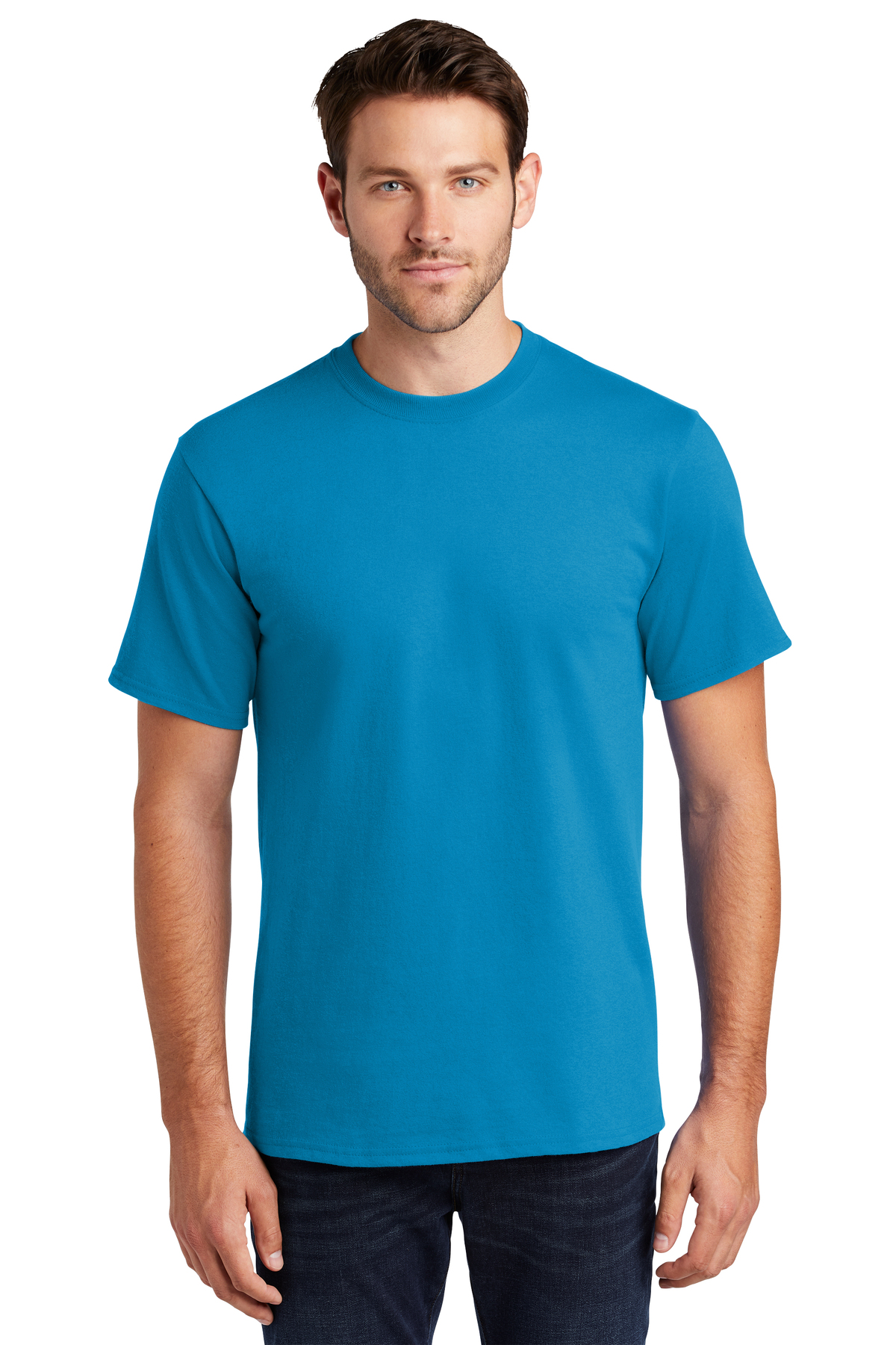 Port & Company Embroidered Men's Essential Tee | All Products - Queensboro
