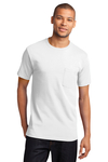 Port & Company Embroidered Men's Essential Pocket Tee Front view