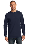 Port & Company Printed Men's Long Sleeve Essential Tee Thumb