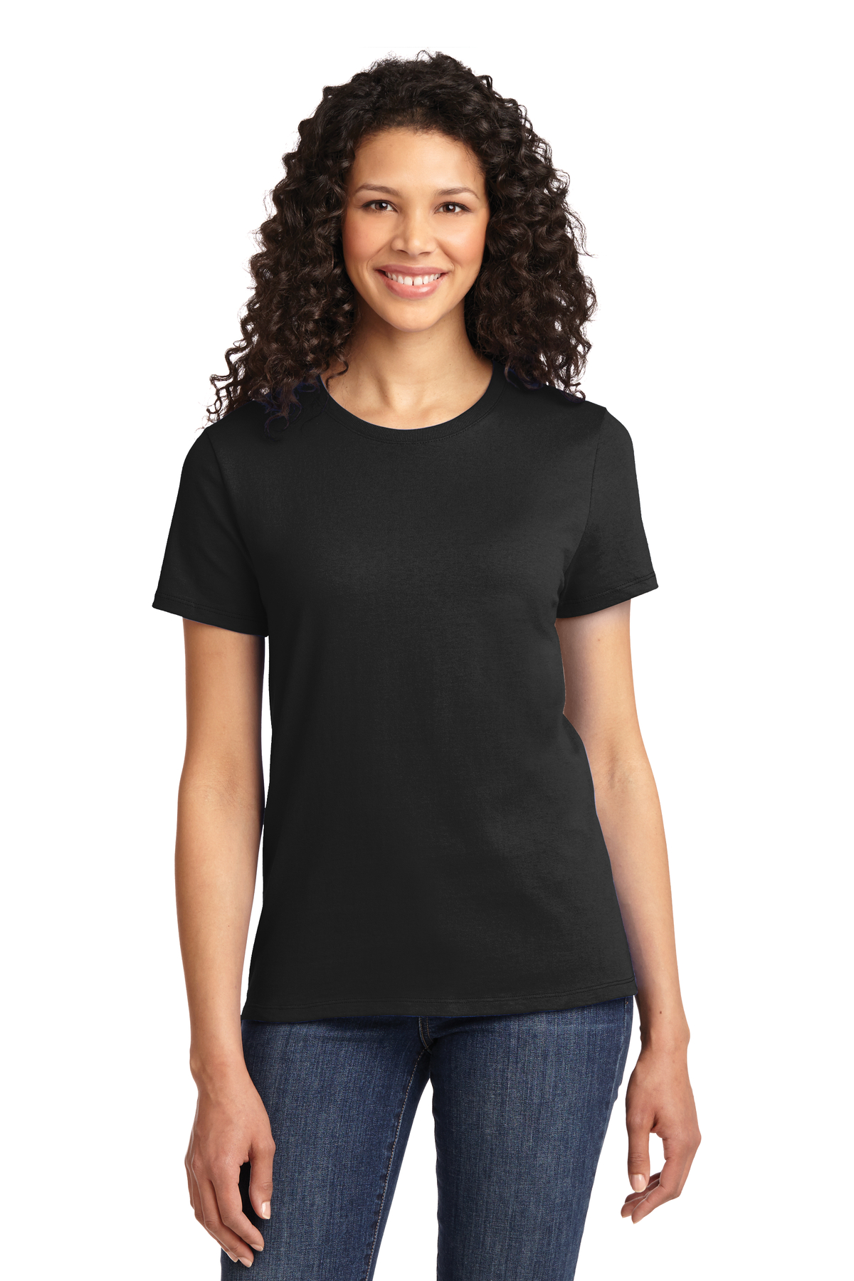 Port & Company Printed Women's Essential Tee | T-Shirts - Queensboro