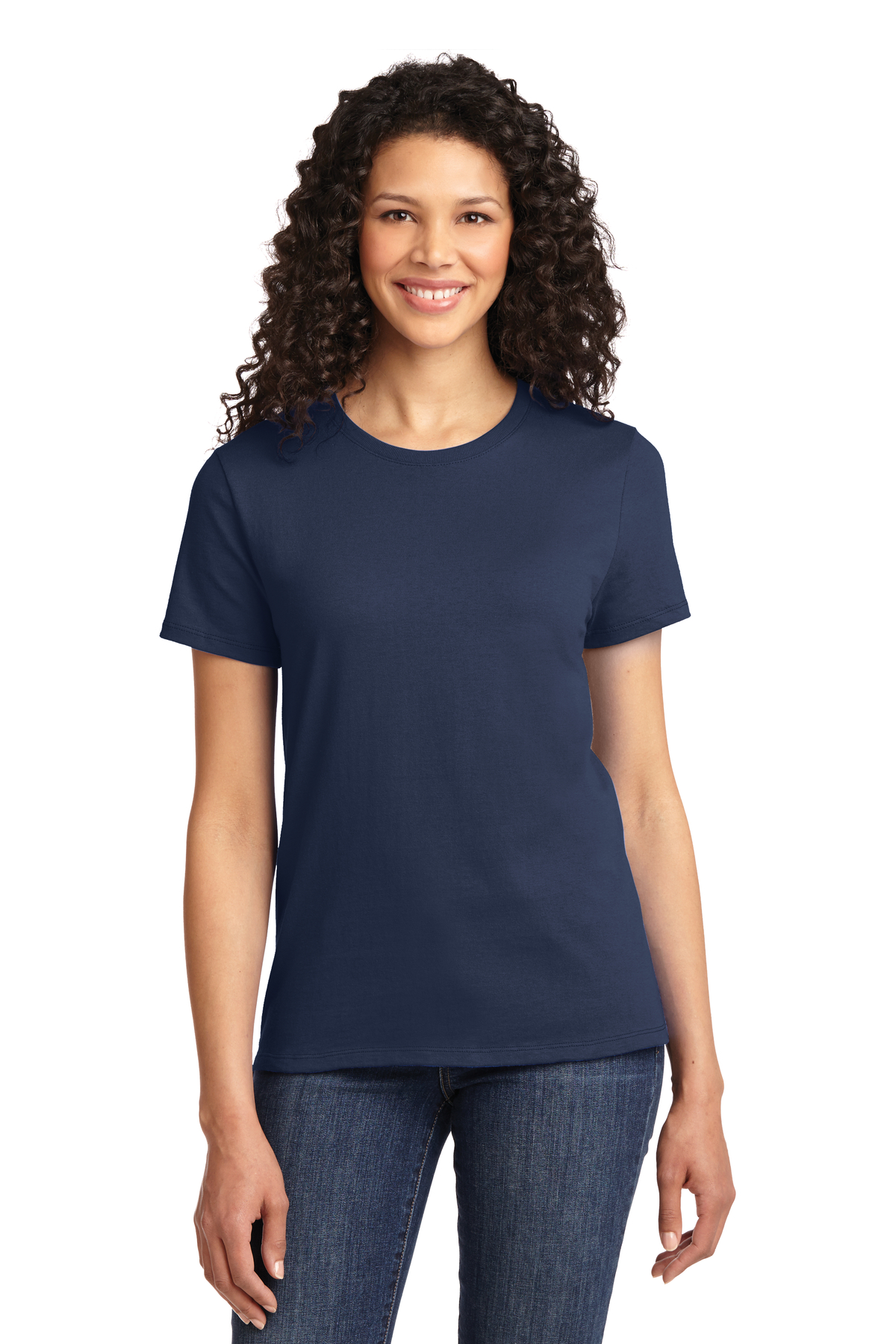 Port & Company Printed Women's Essential Tee | T-Shirts - Queensboro