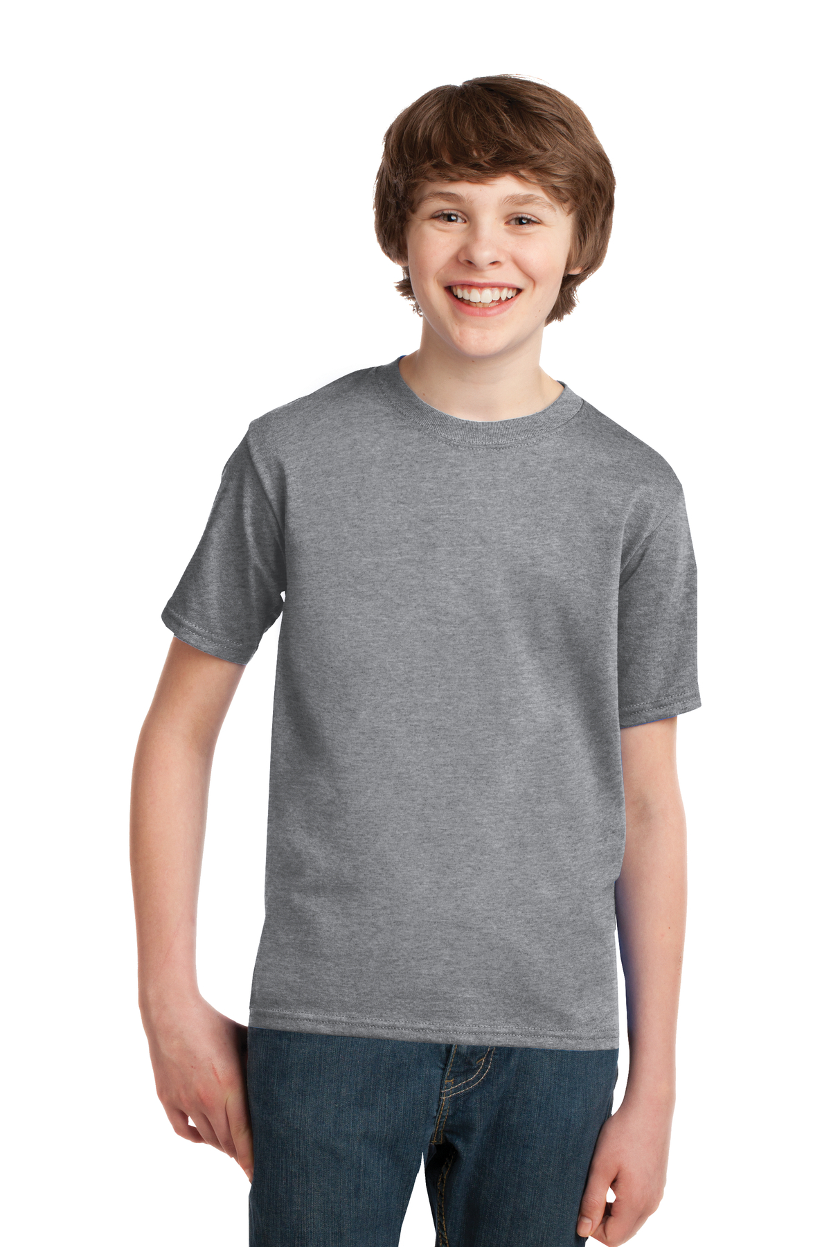 Port & Company Printed Youth Essential Tee - Queensboro