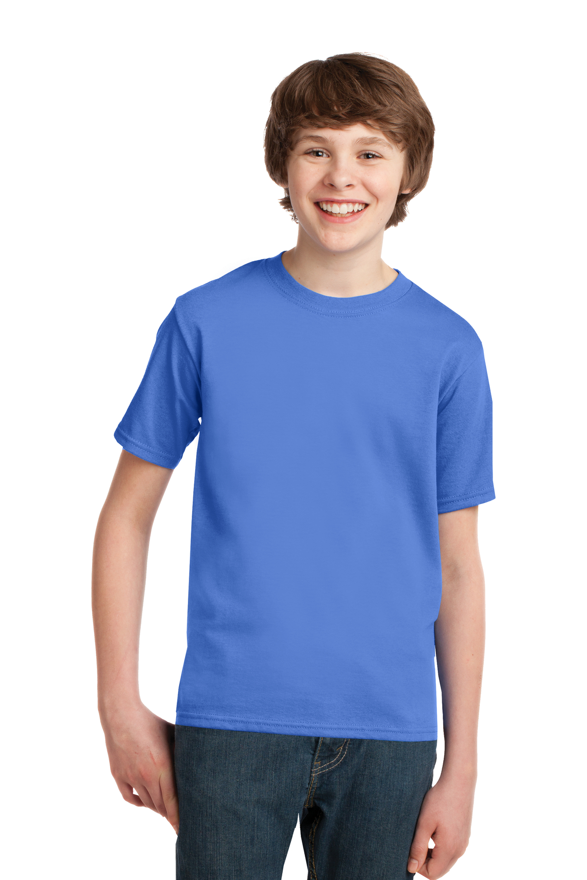 Port & Company Printed Youth Essential Tee | Youth Apparel - Queensboro