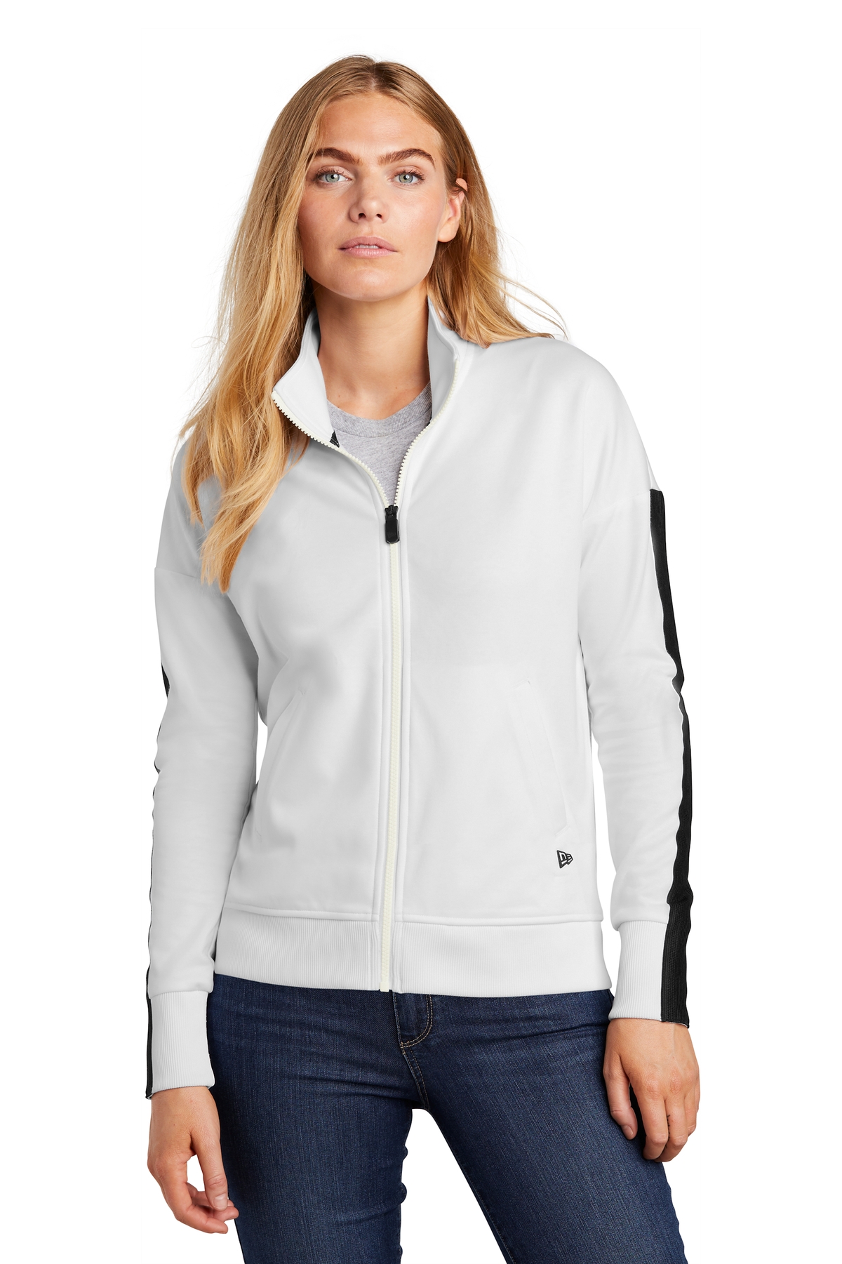 New Era Embroidered Women's Track Jacket New Era Queensboro