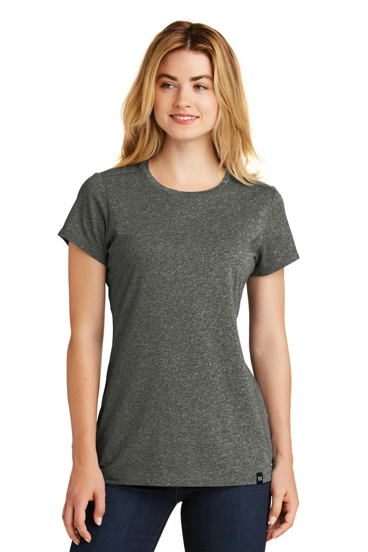 New Era Embroidered Women's Heritage Blend Crew Tee | New Era Heritage ...