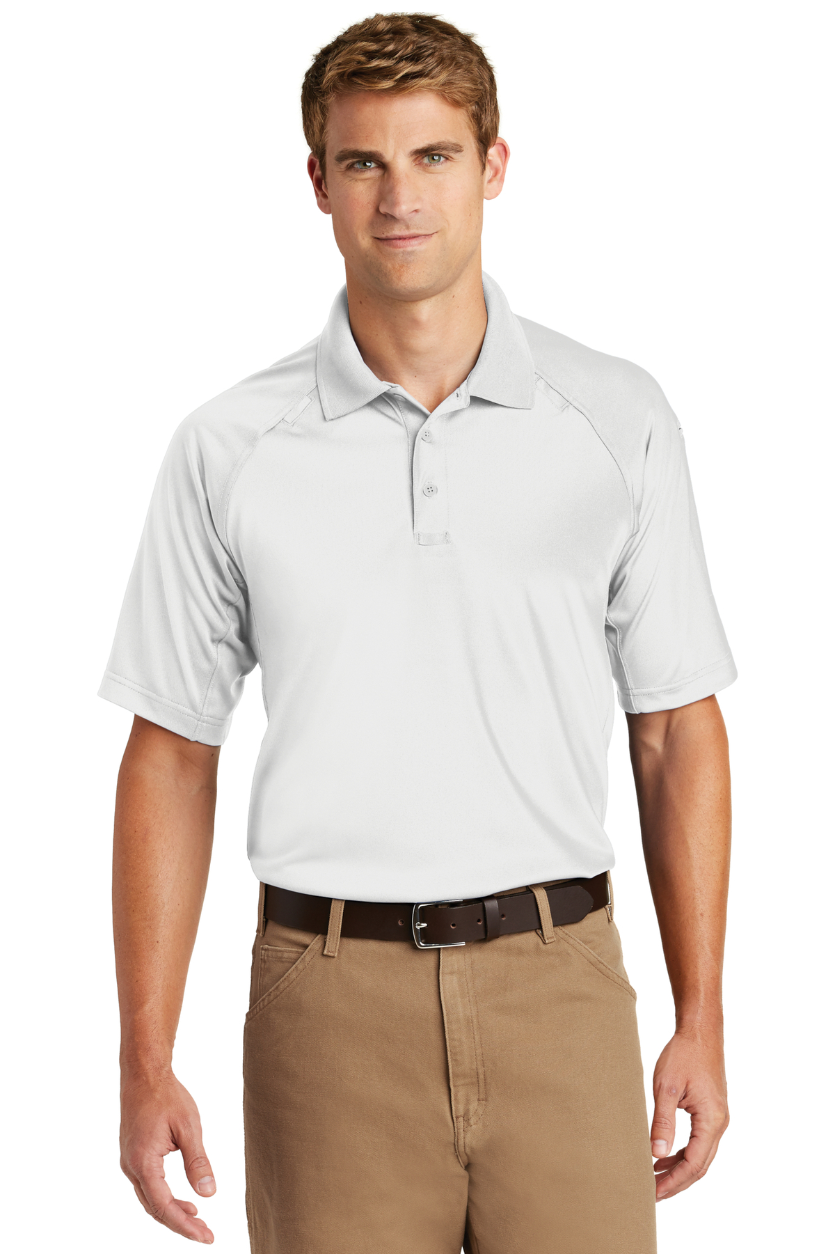 CornerStone Embroidered Men's Select Snag-Proof Tactical Polo