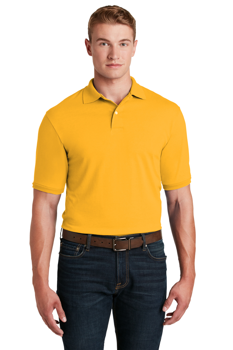JERZEES Embroidered Men's SpotShield Jersey Knit Sport Shirt