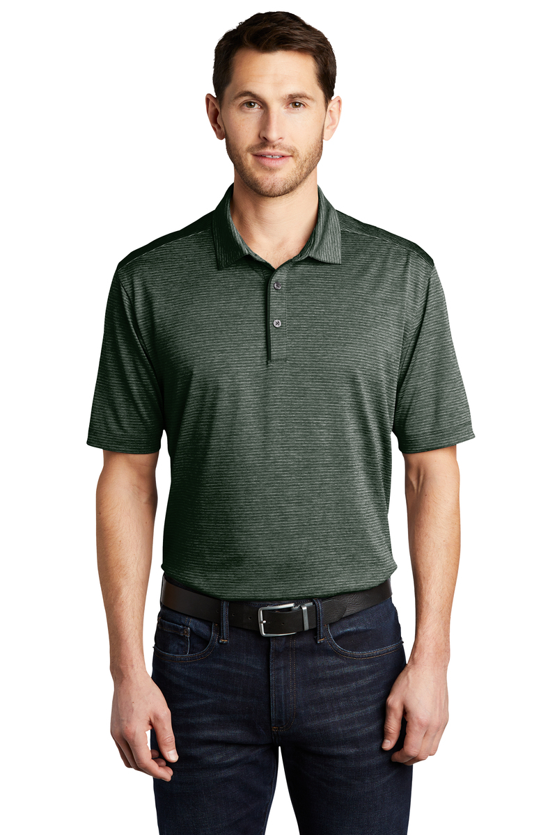 Product Image - Port Authority Embroidered Men's Shadow Stripe Polo