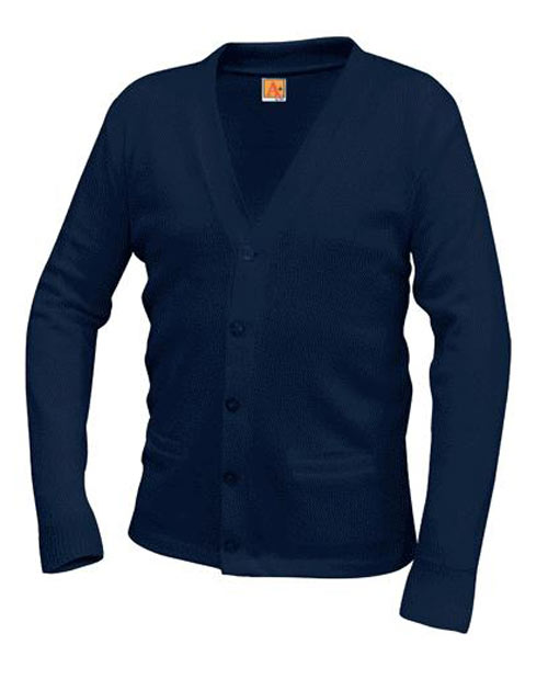 Product Image - A+ Youth Classic acrylic V-Neck Cardigan Sweater
