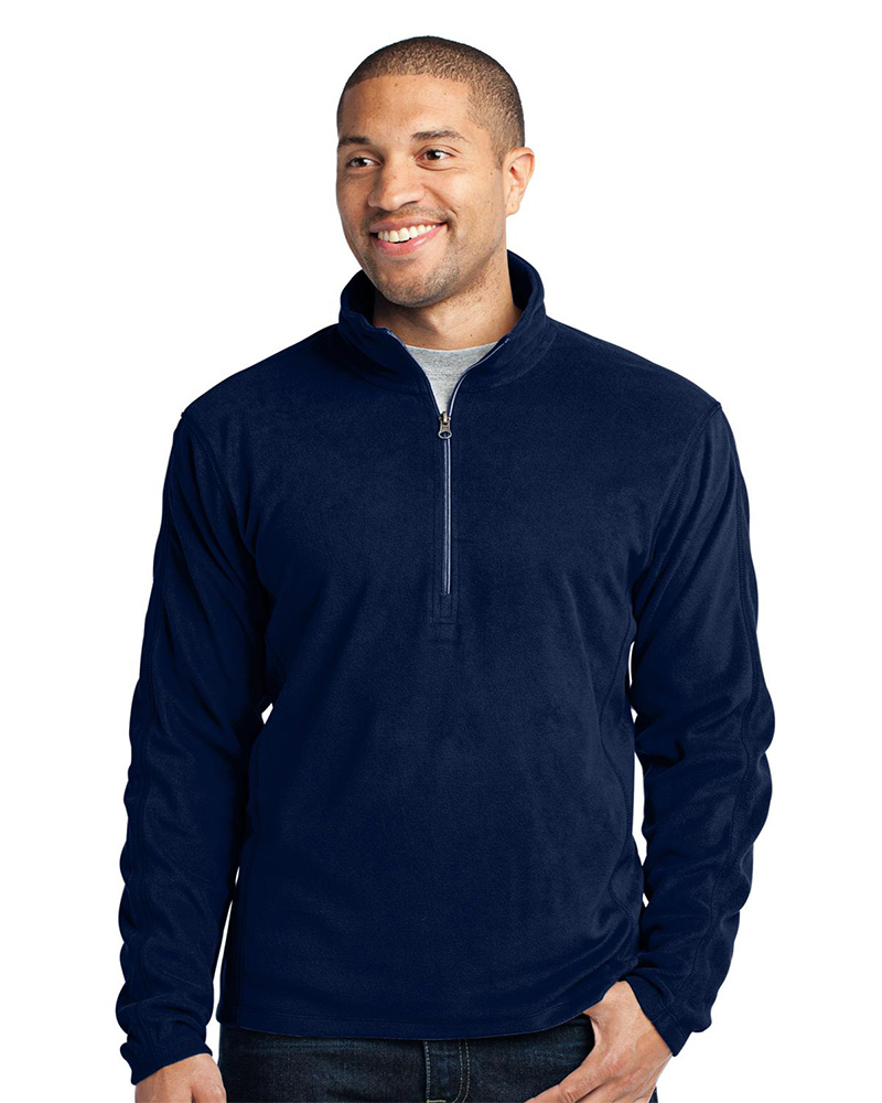 Port Authority Embroidered Men's Microfleece 1/2-Zip Pullover Thumb