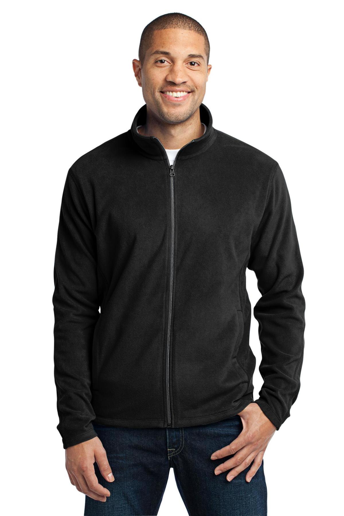 Port Authority  Embroidered Men's Microfleece Jacket Image - Port Authority Microfleece Jacket