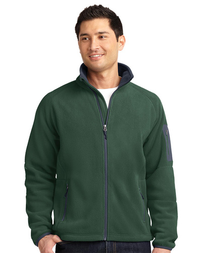 Port Authority Embroidered Men's Enhanced Value Fleece Full-Zip Jacket