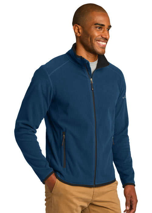 Eddie Bauer Full Zip Vertical Fleece Jacket - Queensboro