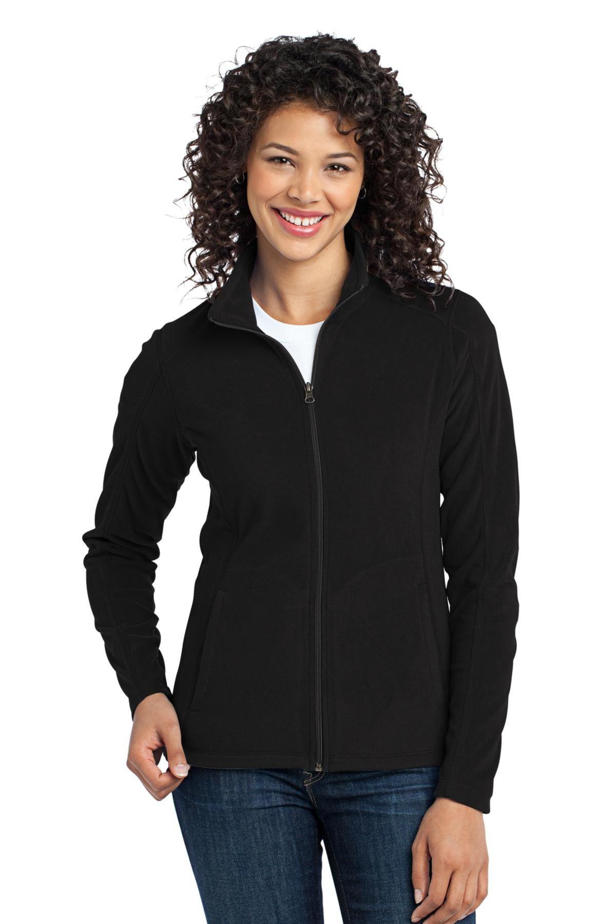 Port Authority  Embroidered Women's Microfleece Jacket Image - Port Authority Ladies Microfleece Jacket