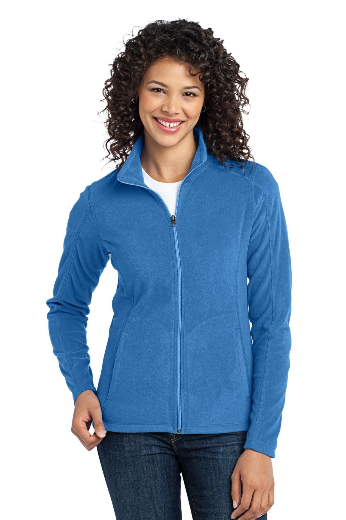 Port Authority Embroidered Women's Microfleece Jacket | Fleece Apparel ...