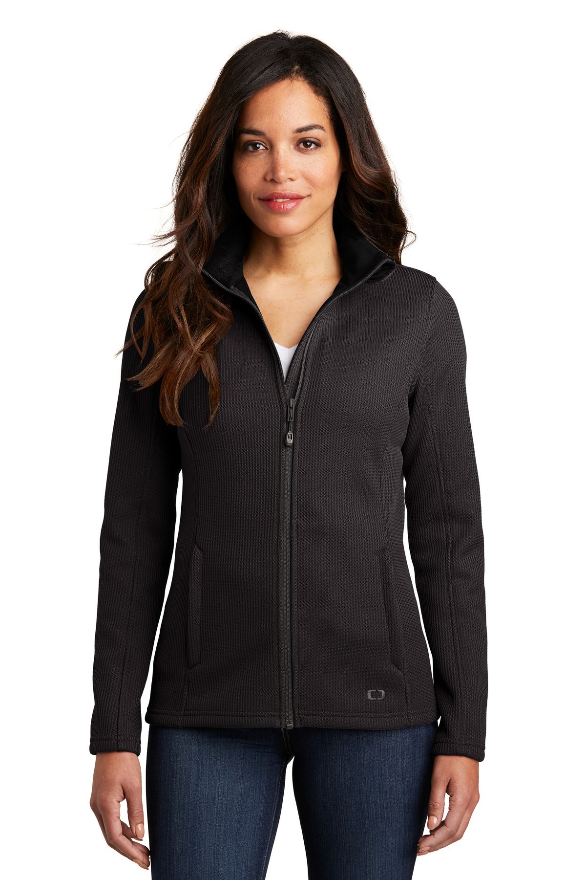 OGIO Embroidered Women's Grit Fleece Jacket Thumb