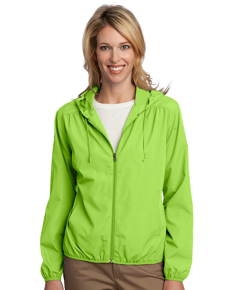 Port Authority  Embroidered Women's Hooded Essential Jacket
