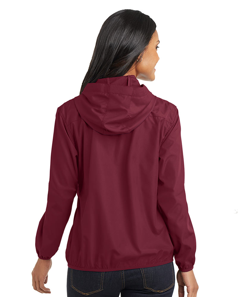 Port Authority  Embroidered Women's Hooded Essential Jacket
