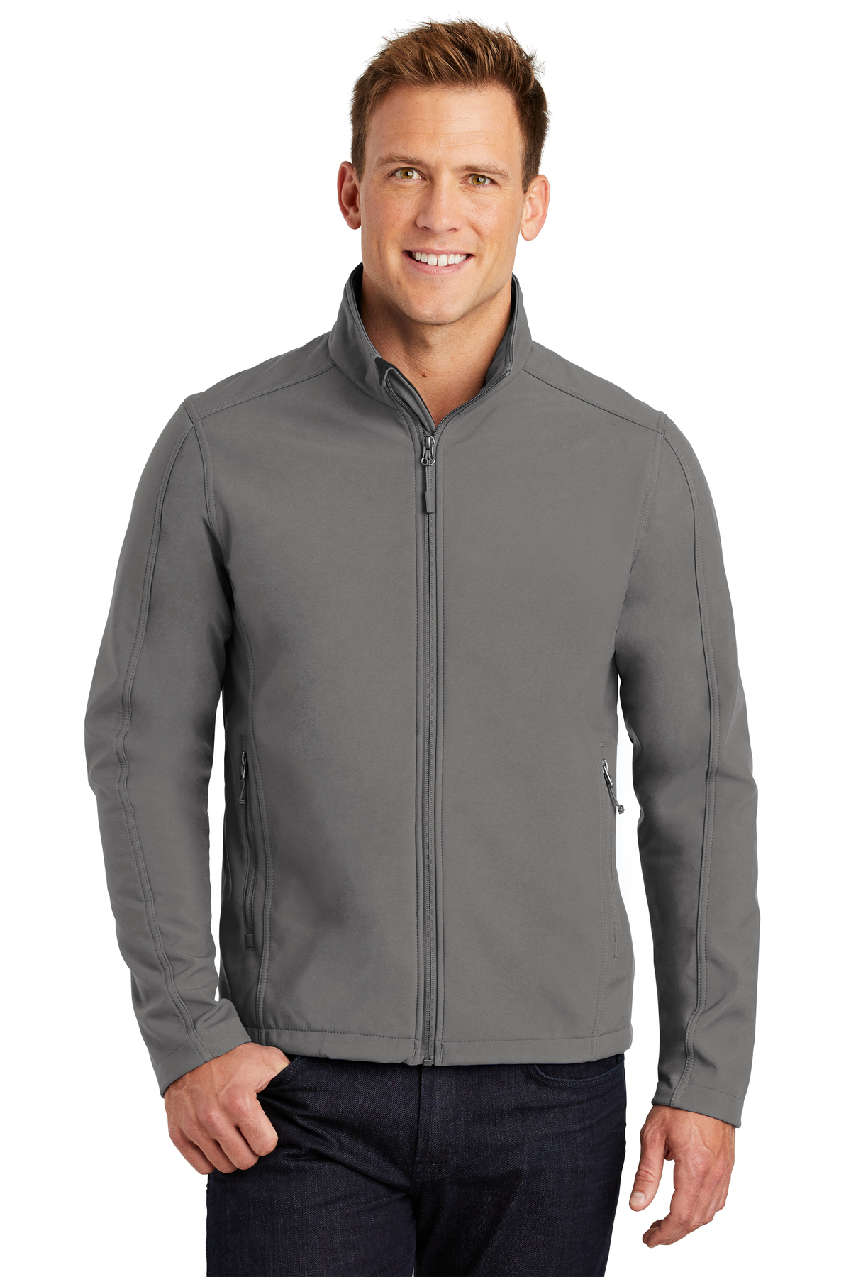 Port Authority Embroidered Men's Core Soft Shell Jacket - Queensboro