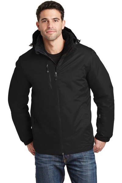Port Authority  Embroidered Men's Vortex Waterproof 3-in-1 Jacket