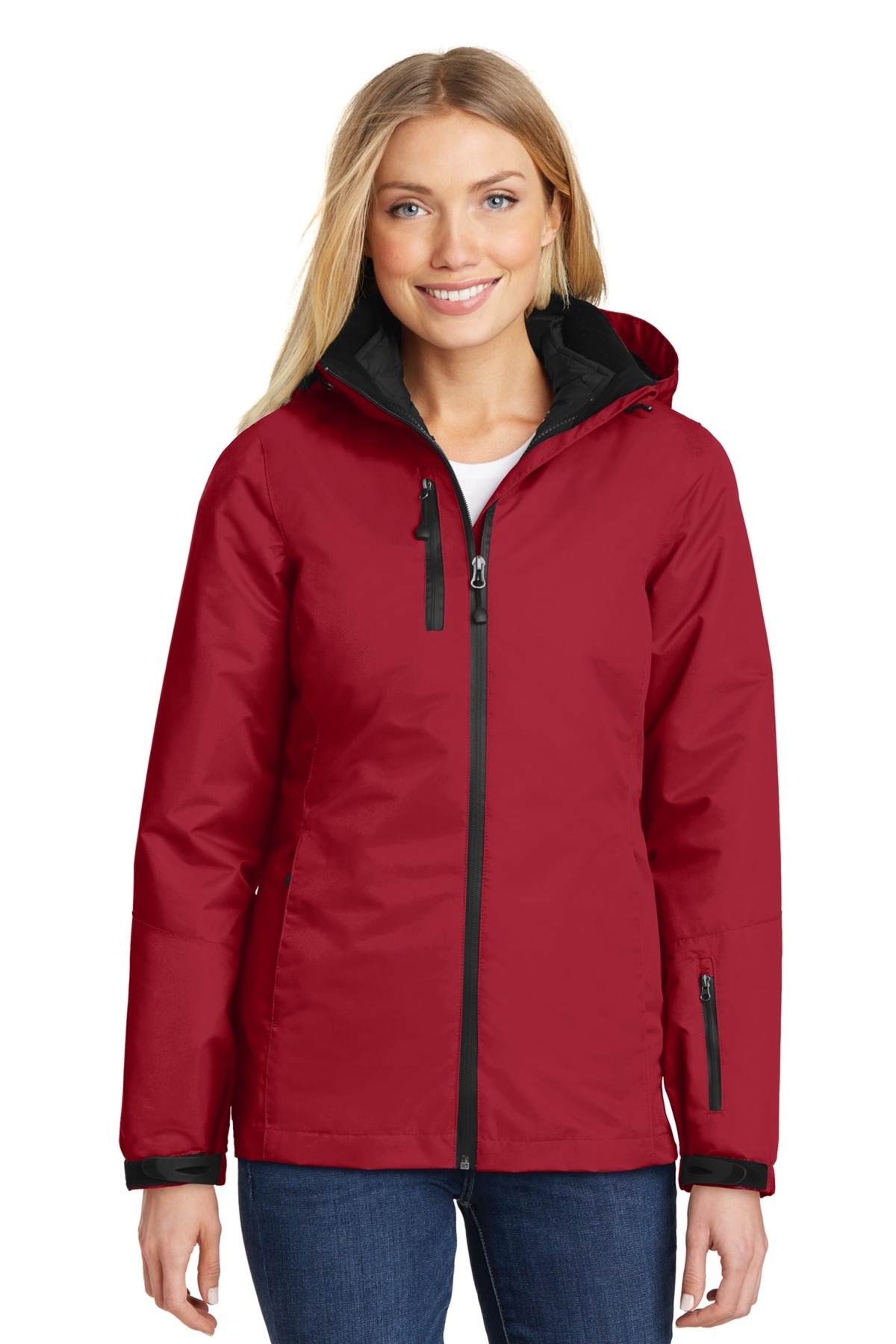 Port Authority Embroidered Women's Vortex Waterproof 3-in-1 Jacket ...