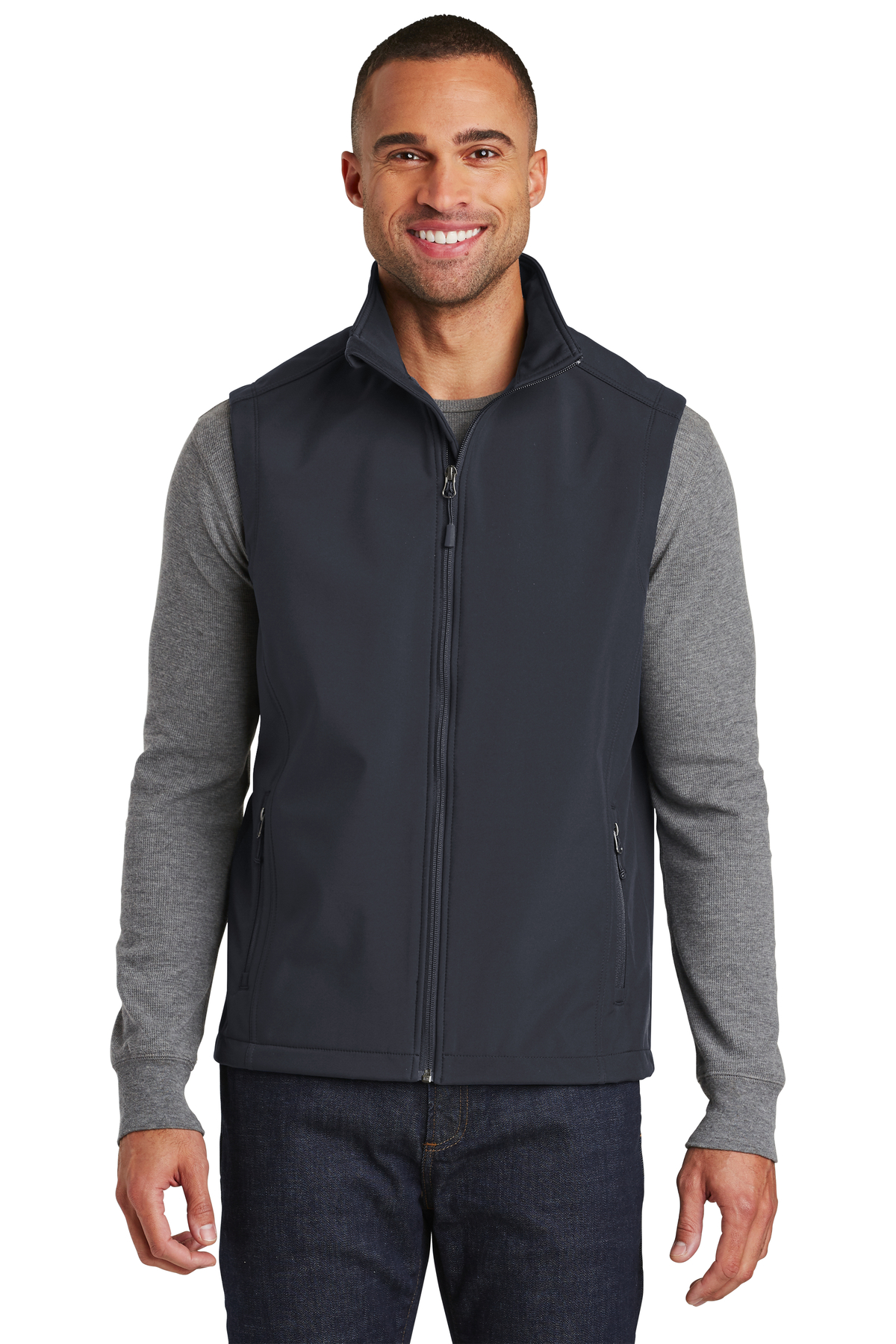 Port Authority Embroidered Men's Core Soft Shell Vest