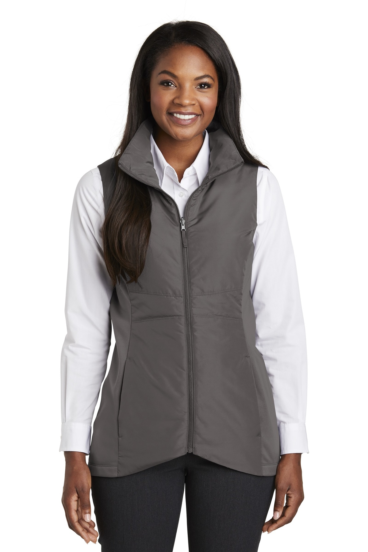 Port Authority Embroidered Womens Collective Insulated Vest Queensboro