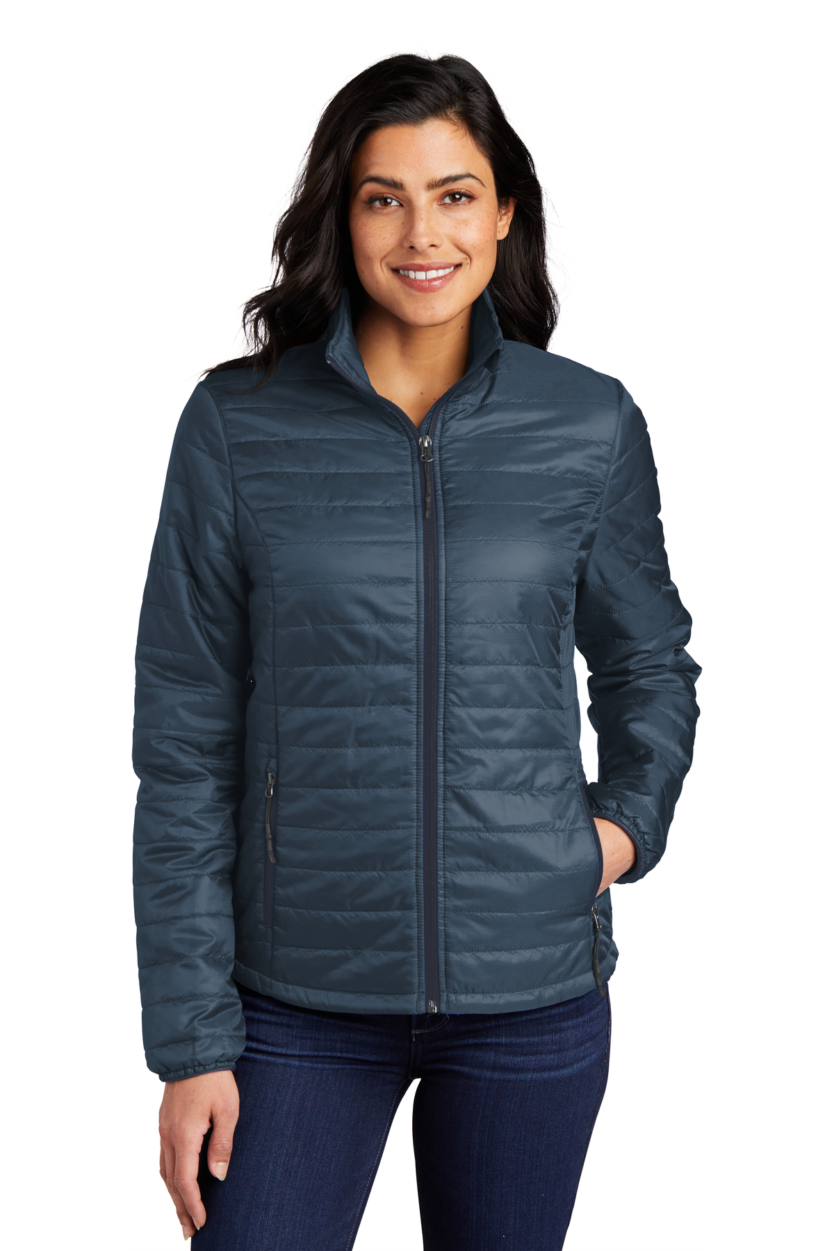 Port Authority Embroidered Women's Packable Puffy Jacket | All Products ...