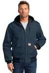 Carhartt Embroidered Men's Thermal-Lined Duck Active Jacket Thumb