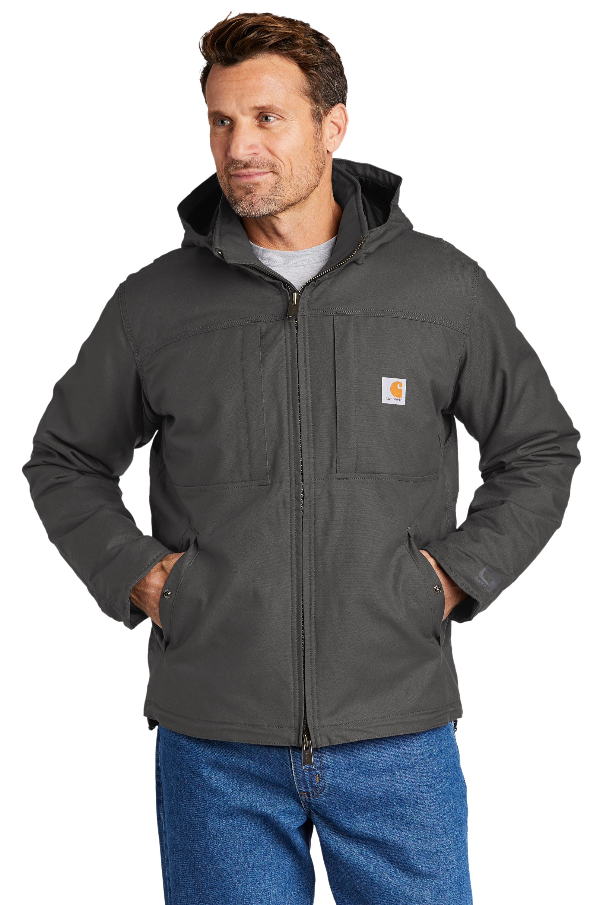 Carhartt Embroidered Men's Swing Cryder Jacket | Outerwear - Queensboro