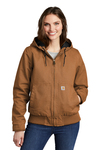 Carhartt Embroidered Women's Washed Duck Active Jacket Thumb