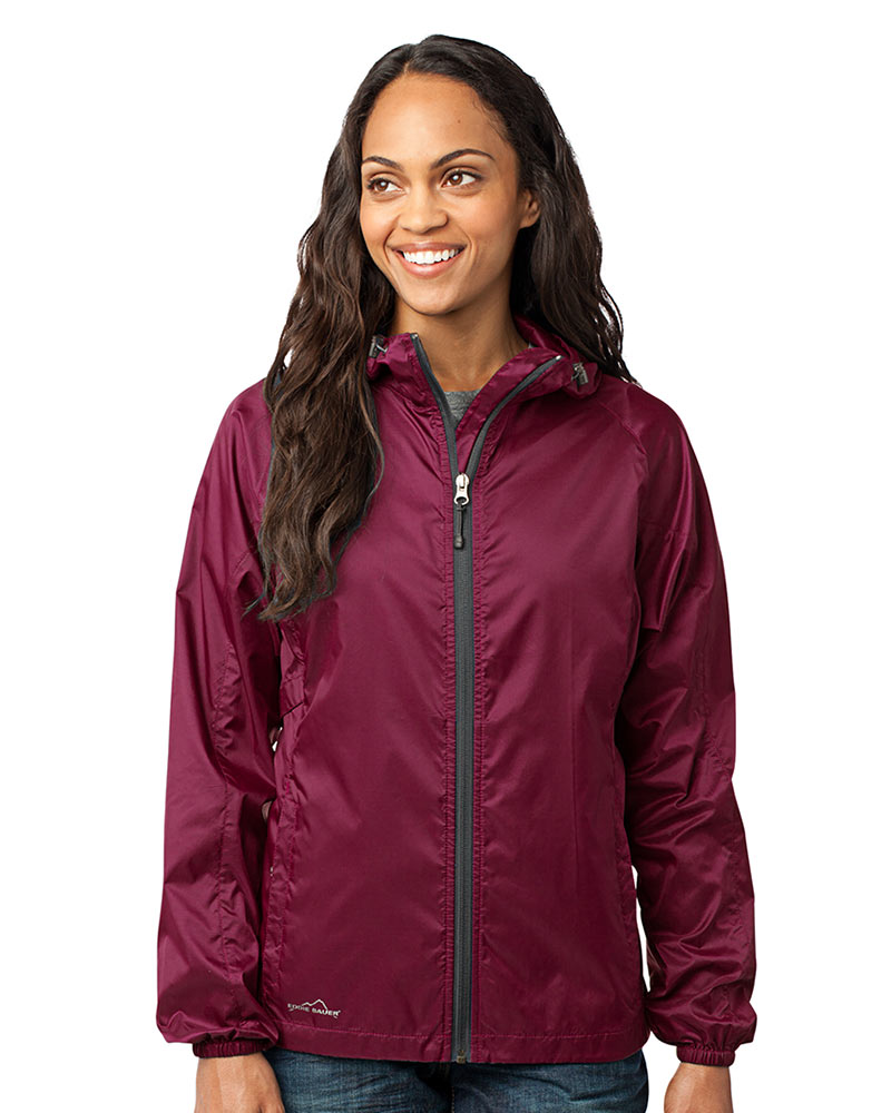 Eddie Bauer  Embroidered Women's Packable Shell Jacket