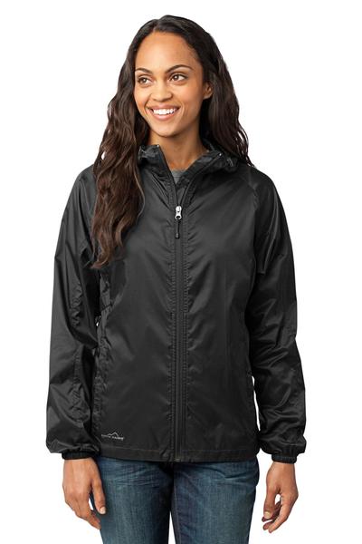 Eddie Bauer  Embroidered Women's Packable Shell Jacket